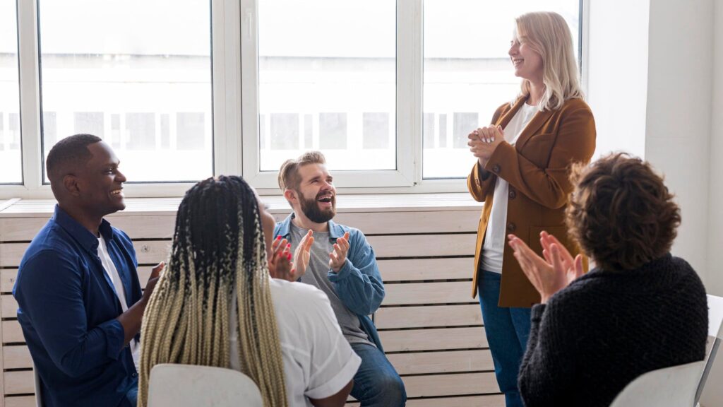 A group of individuals sharing their experiences of quitting opiates. 
